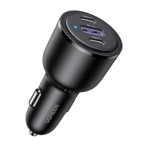 UGREEN Cargador Coche USB C de 69W con 3 Puertos
