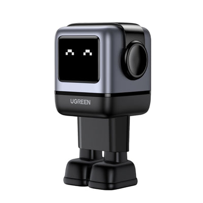 UGREEN Nexode RG Cargador USB C GaN de 65W con 3 Puertos (Negro)