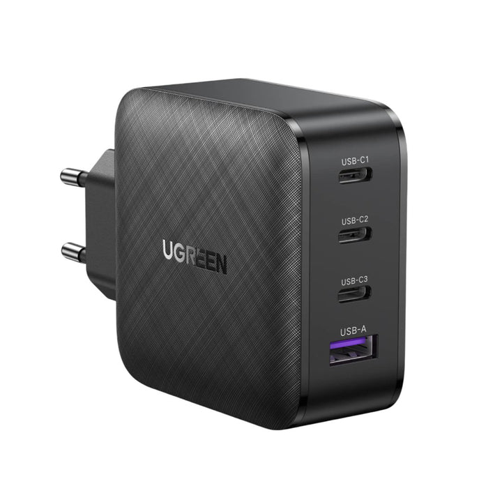 UGREEN Cargador USB C GaN de 65W con 4 Puertos