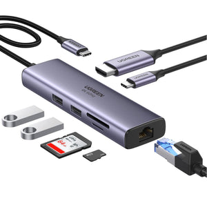 UGREEN Revodok Hub USB C 7 en 1