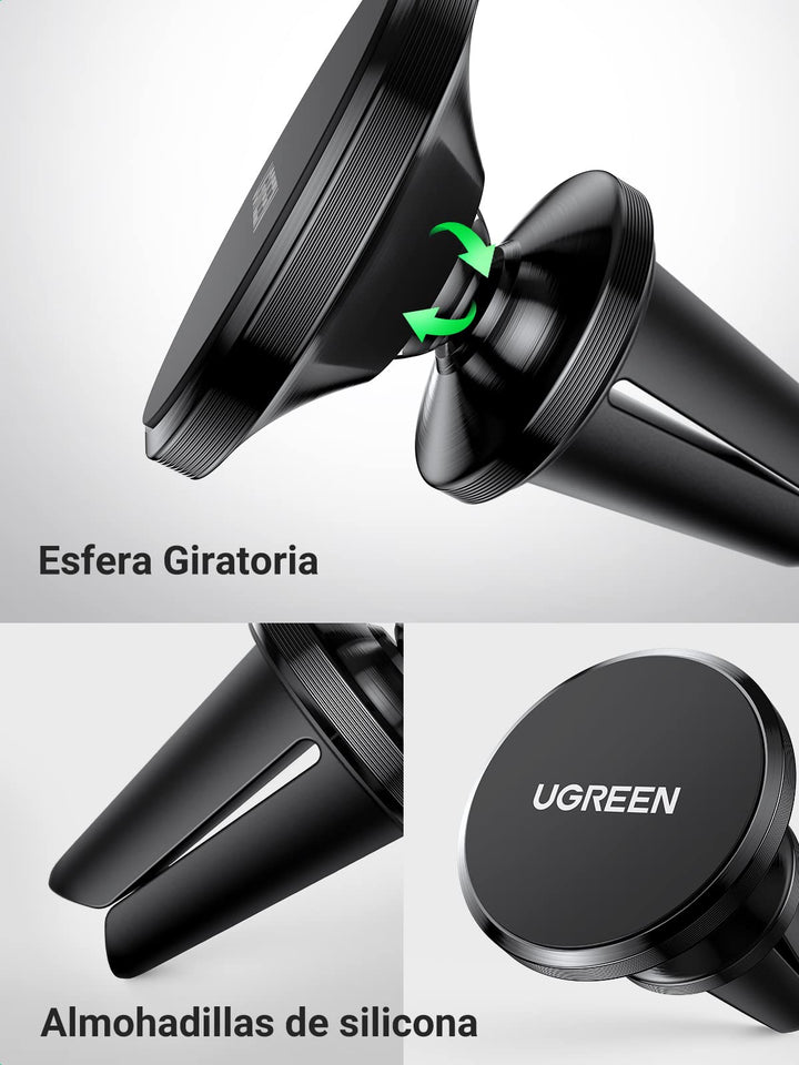 UGREEN Soporte Móvil Coche Magnético, Soporte Teléfono Coche Imán