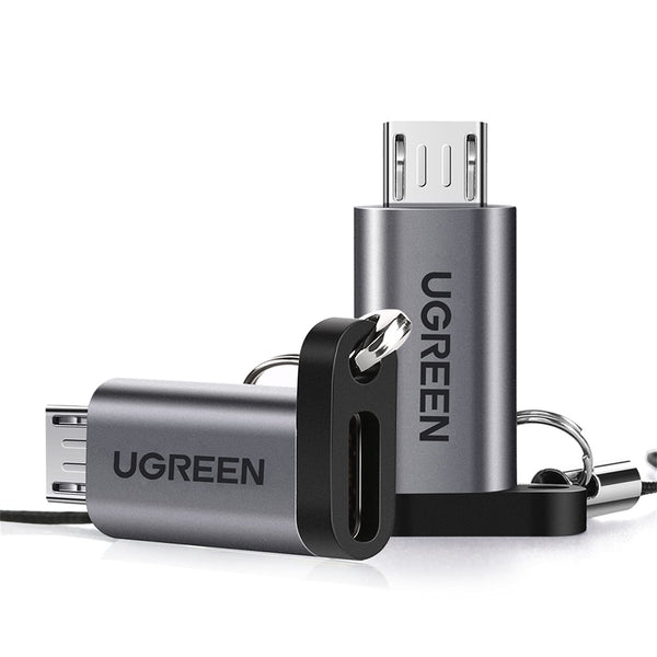 UGREEN 2X Adaptador USB C a Micro USB, USB C Hembra a Micro