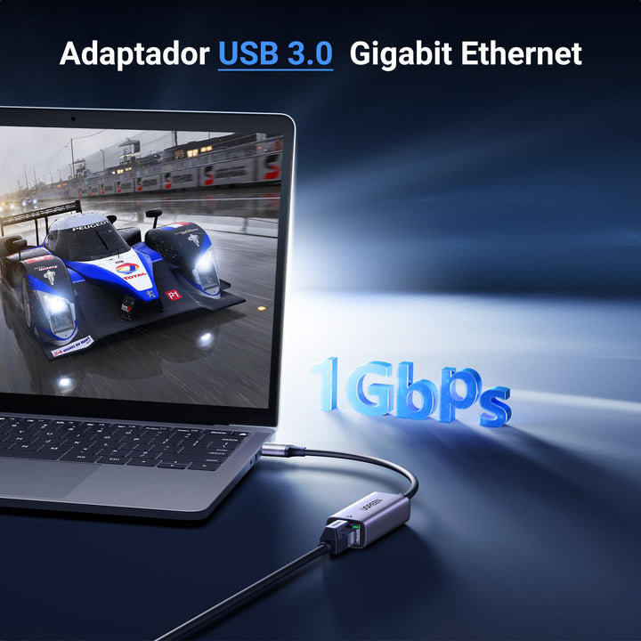 UGREEN Adaptador USB a Red de 1000 Mbps