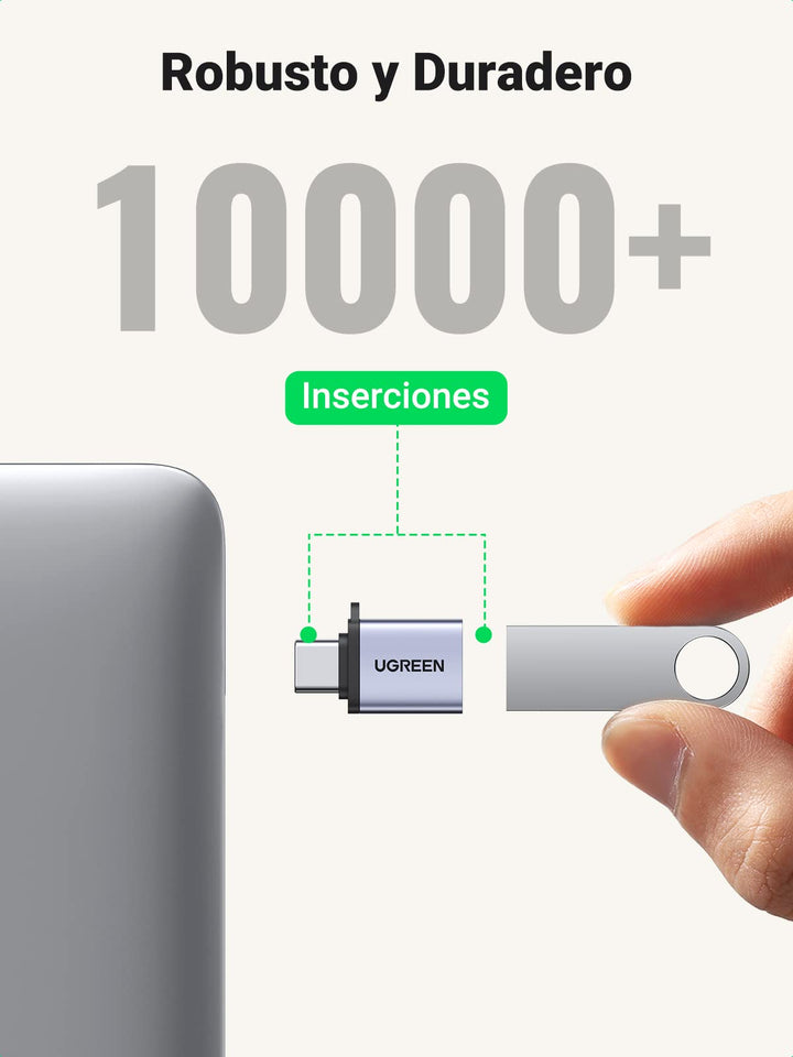 UGREEN Adaptador USB C a USB 3.0 Adapter USB Tipo C OTG Adaptador