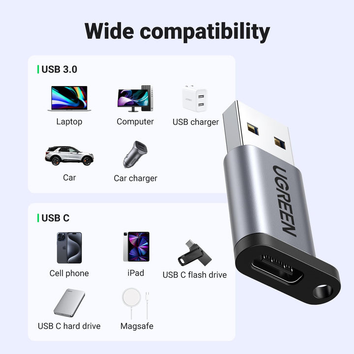 UGREEN Adaptador USB C a USB Conversor Adapter USB A a USB C