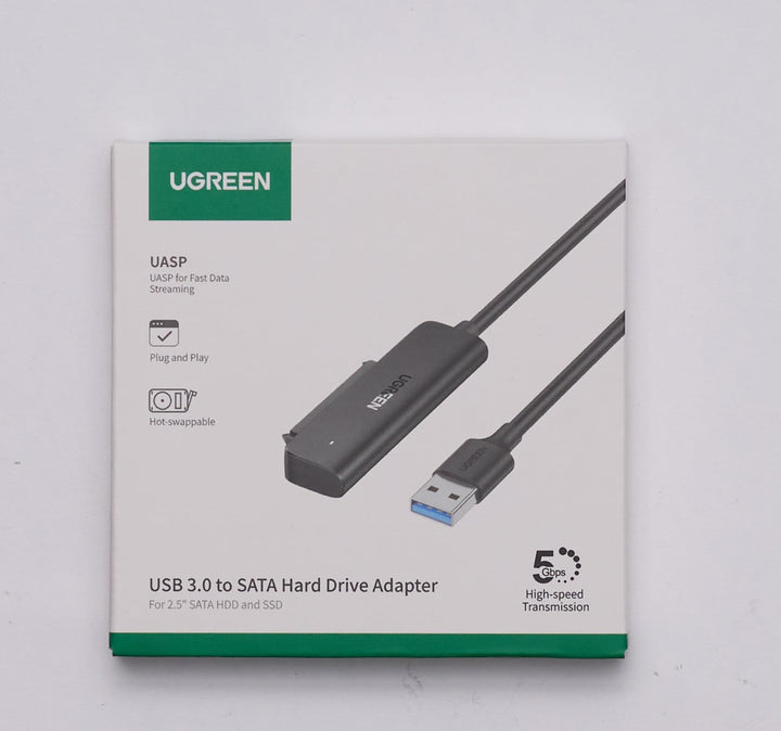 UGREEN Cable SATA a USB 3.0, Adaptador SATA III a USB con UASP