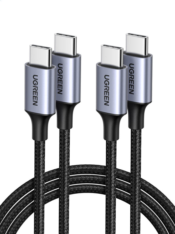 UGREEN Cable USB C 2Pack 60W PD 3.0, Cable Tipo C Carga