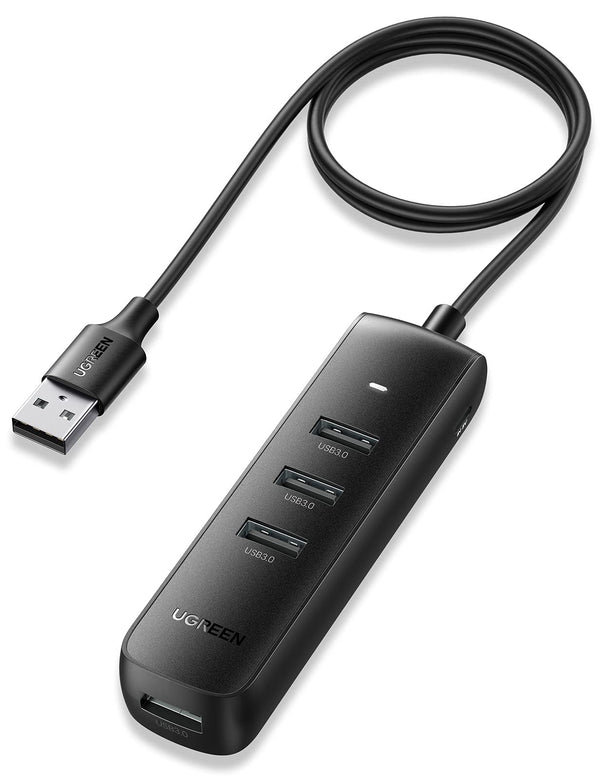 UGREEN Hub USB 3.0 4 Puertos con Cable de 1 Metro