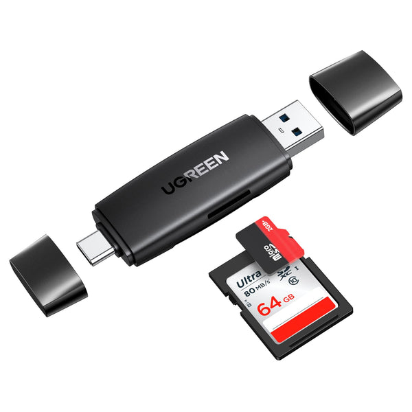 UGREEN Lector Tarjetas USB Tipo C USB 3.0 Lector Tarjetas SD