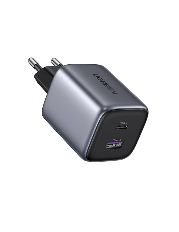 UGREEN Nexode Cargador USB C GAN de 35W, Cargador USB A de 22,5W