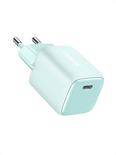 UGREEN Nexode Mini Cargador USB C GaN de 30W (Verde)