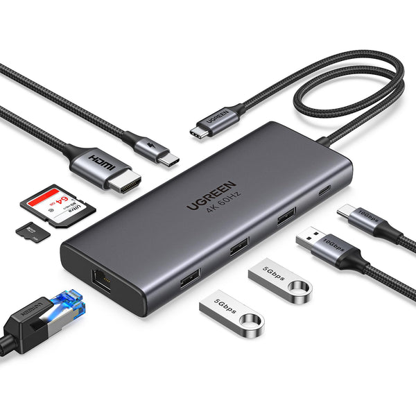 UGREEN Revodok Pro 109 Hub USB C 3.2 Gen 2 10Gbps