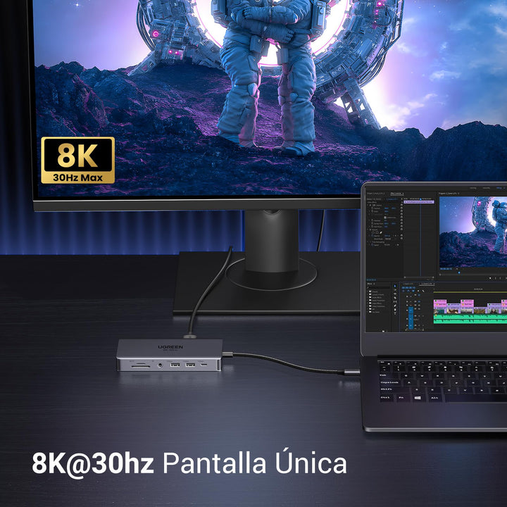 UGREEN Revodok Pro 211 Docking Station con 8K@30Hz