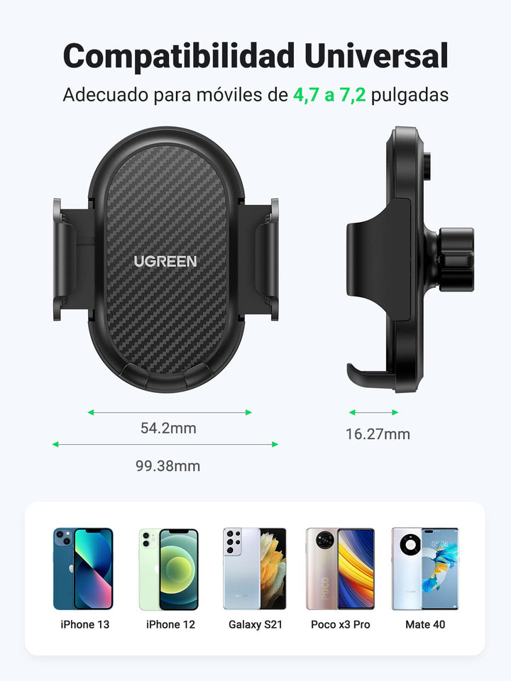 UGREEN Soporte Móvil Coche para Rejilla del Aire