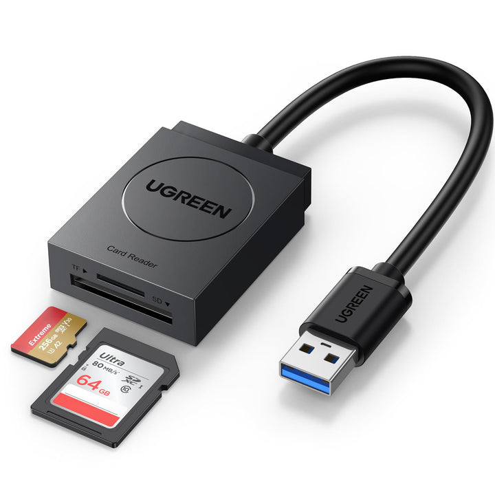 UGREEN USB 3.0 Lector Tarjetas SD, Lector Tarjetas Leer Simultánea